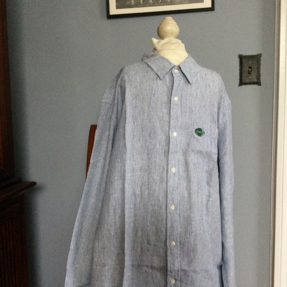 L.L.Bean Slightly Tapered Linen Shirt…new In packaging - Picture 6 of 10